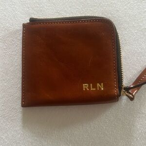 Clare V Corner Zip Wallet - FLAWED